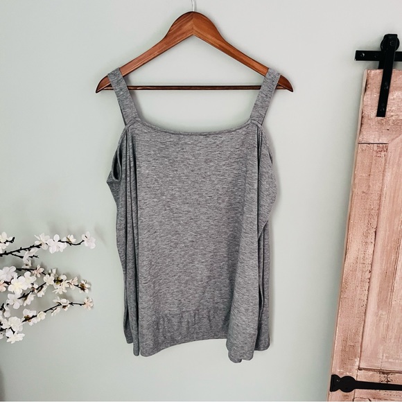 Lane Bryant Livi Active Cold Shoulder Sweatshirt Size 18/20 - Picture 4 of 5